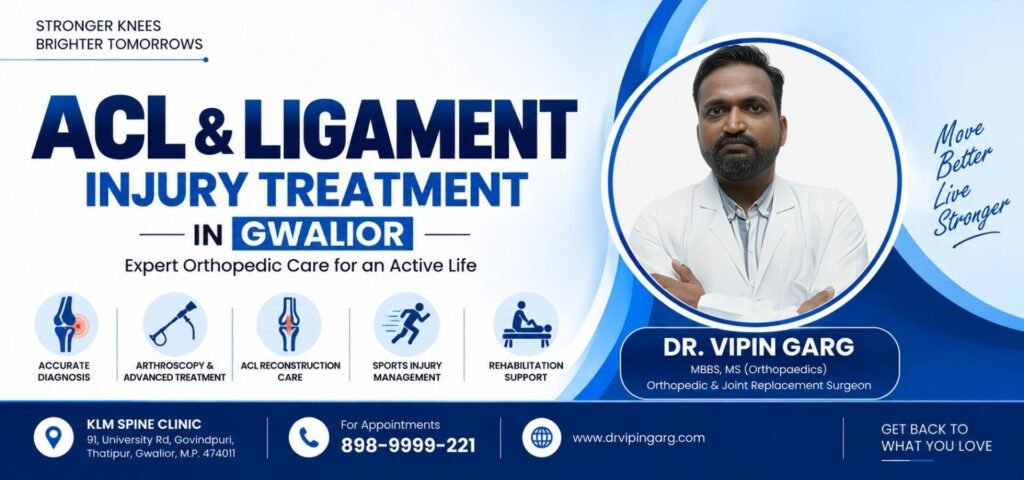 ACL & Ligament Injury Treatment in Gwalior – Expert Orthopedic Care